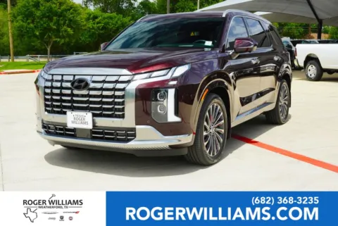 Red 2025 Hyundai Palisade Calligraphy for sale in Weatherford, TX