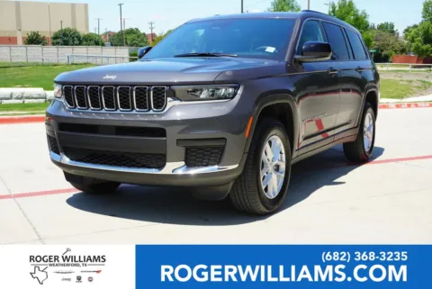 Gray 2025 Jeep Grand Cherokee L Laredo for sale in Weatherford, TX