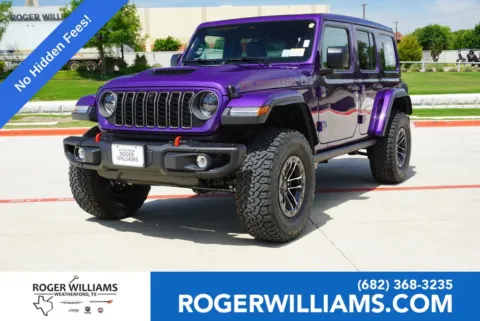 Purple 2026 Jeep Wrangler Rubicon X for sale in Weatherford, TX