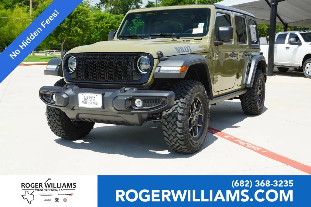 Unknown 2026 Jeep Wrangler Willys for sale in Weatherford, TX