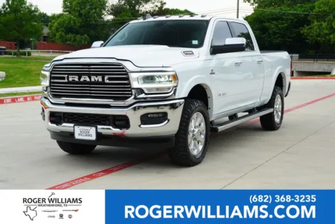 White 2022 Ram 2500 Laramie for sale in Weatherford, TX