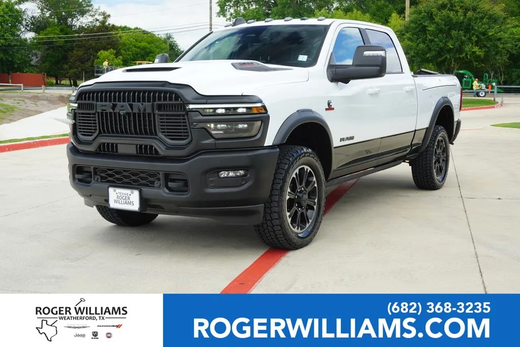White 2025 Ram 2500 Rebel for sale in Weatherford, TX