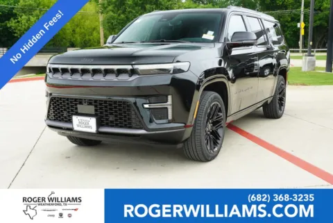 Black 2026 Jeep Grand Wagoneer L Limited Reserve for sale in Weatherford, TX