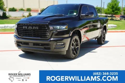 Black 2026 Ram 1500 Laramie for sale in Weatherford, TX