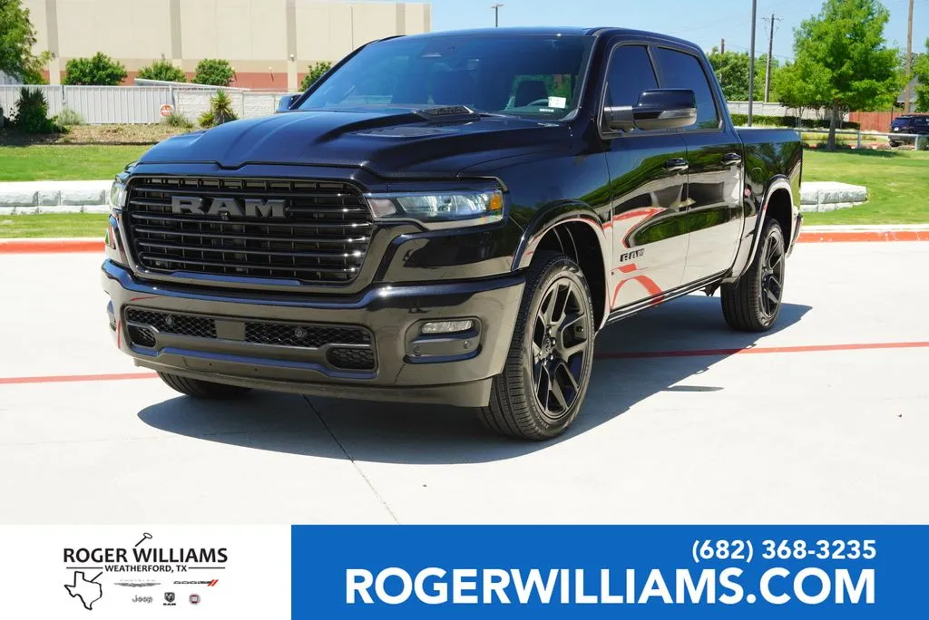 Black 2026 Ram 1500 Laramie for sale in Weatherford, TX