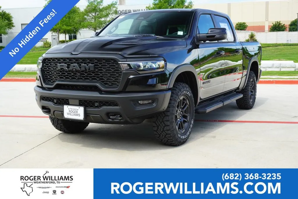 Silver 2026 Ram 1500 Rebel for sale in Weatherford, TX