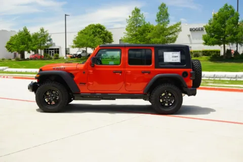 Photos of 2026 Jeep Wrangler Willys for sale in Weatherford, TX at Roger Williams Chrysler Dodge Jeep Ram