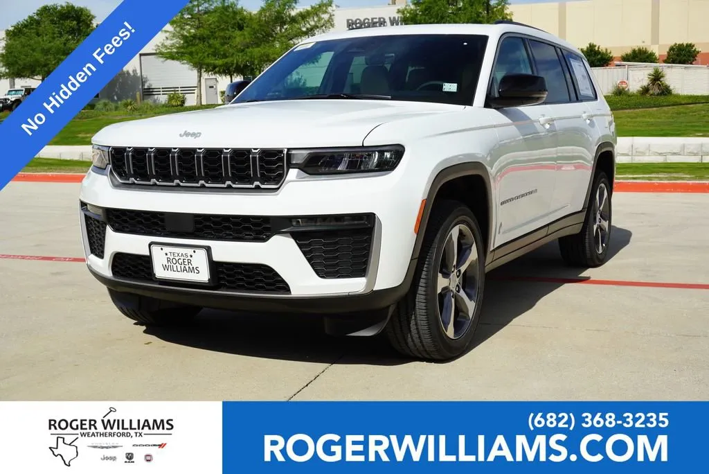 White 2026 Jeep Grand Cherokee L Limited for sale in Weatherford, TX