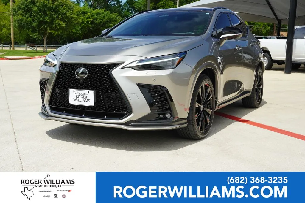 Silver 2024 Lexus NX 350 F SPORT Handling for sale in Weatherford, TX