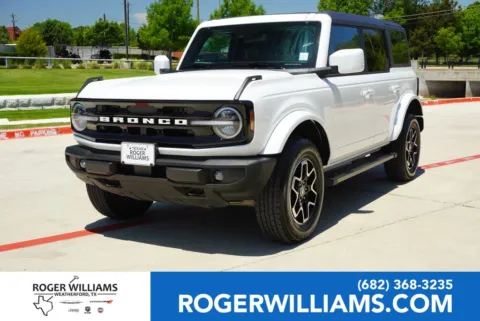 White 2024 Ford Bronco Outer Banks for sale in Weatherford, TX