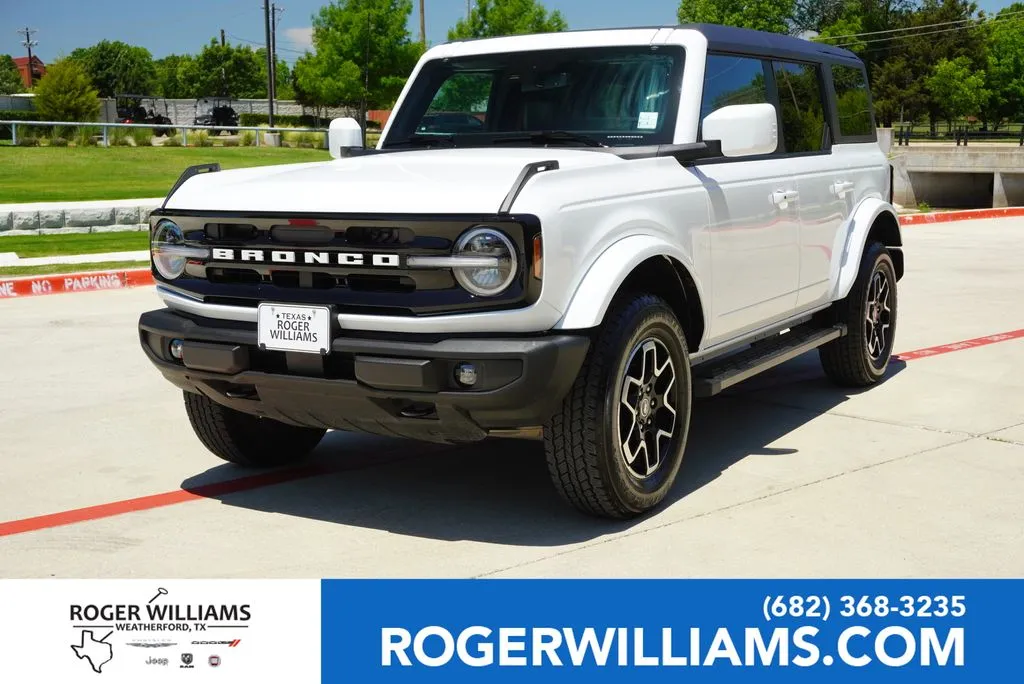 White 2024 Ford Bronco Outer Banks for sale in Weatherford, TX