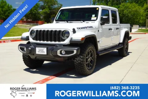 White 2026 Jeep Gladiator Texas Trail for sale in Weatherford, TX