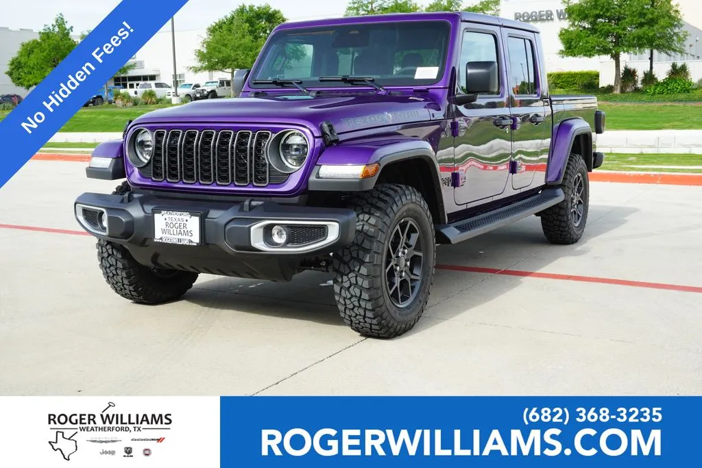 Purple 2026 Jeep Gladiator Texas Trail for sale in Weatherford, TX