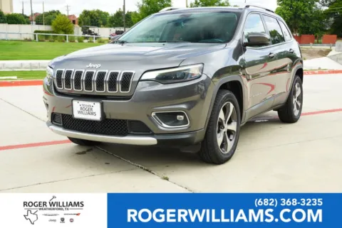 Gray 2020 Jeep Cherokee Limited for sale in Weatherford, TX