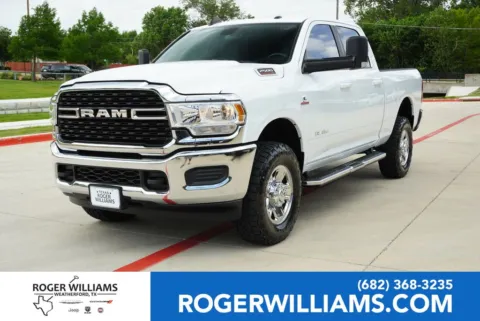 White 2022 Ram 2500 Big Horn for sale in Weatherford, TX