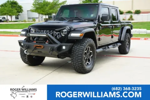 Black 2021 Jeep Gladiator Rubicon for sale in Weatherford, TX