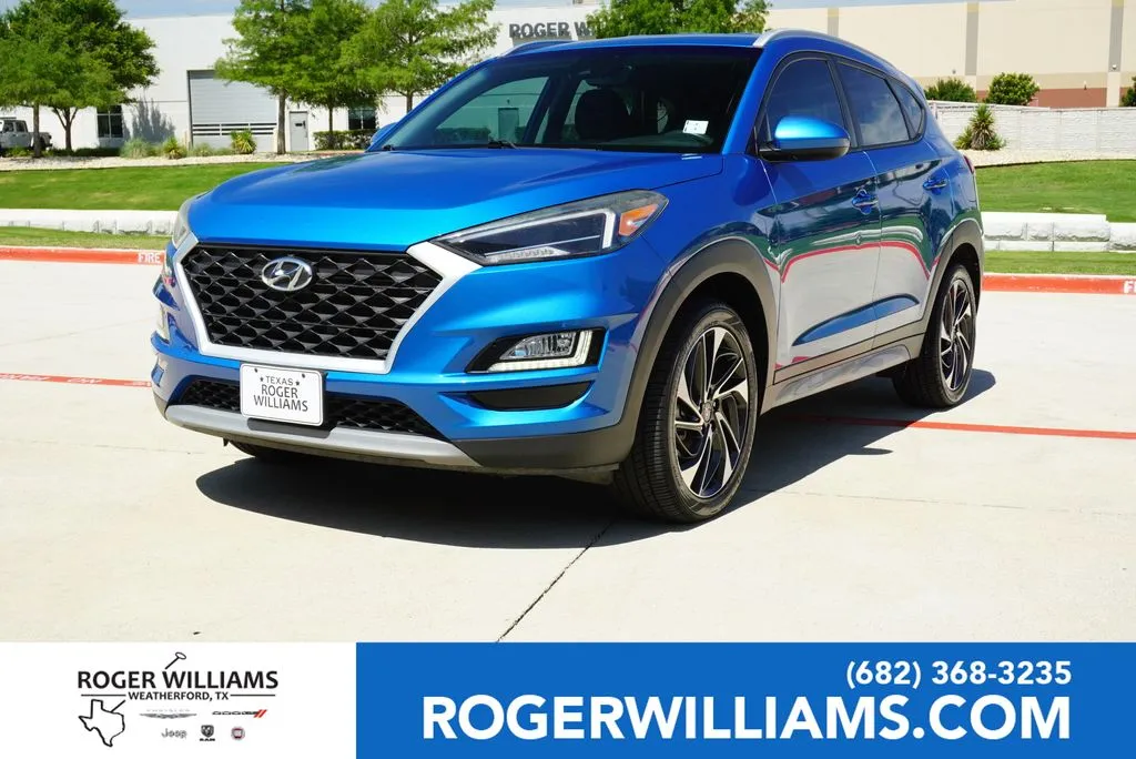 Blue 2019 Hyundai Tucson Sport for sale in Weatherford, TX