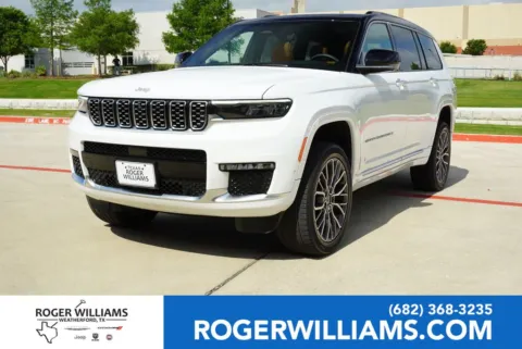 White 2025 Jeep Grand Cherokee L Summit for sale in Weatherford, TX