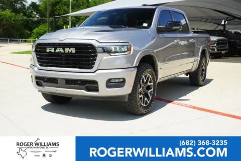 Silver 2025 Ram 1500 Laramie for sale in Weatherford, TX