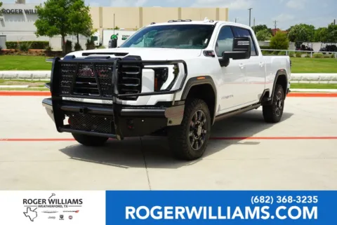 White 2025 GMC Sierra 2500 HD AT4 for sale in Weatherford, TX
