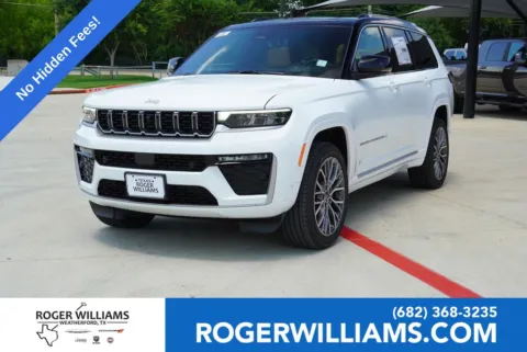 White 2026 Jeep Grand Cherokee L Summit for sale in Weatherford, TX
