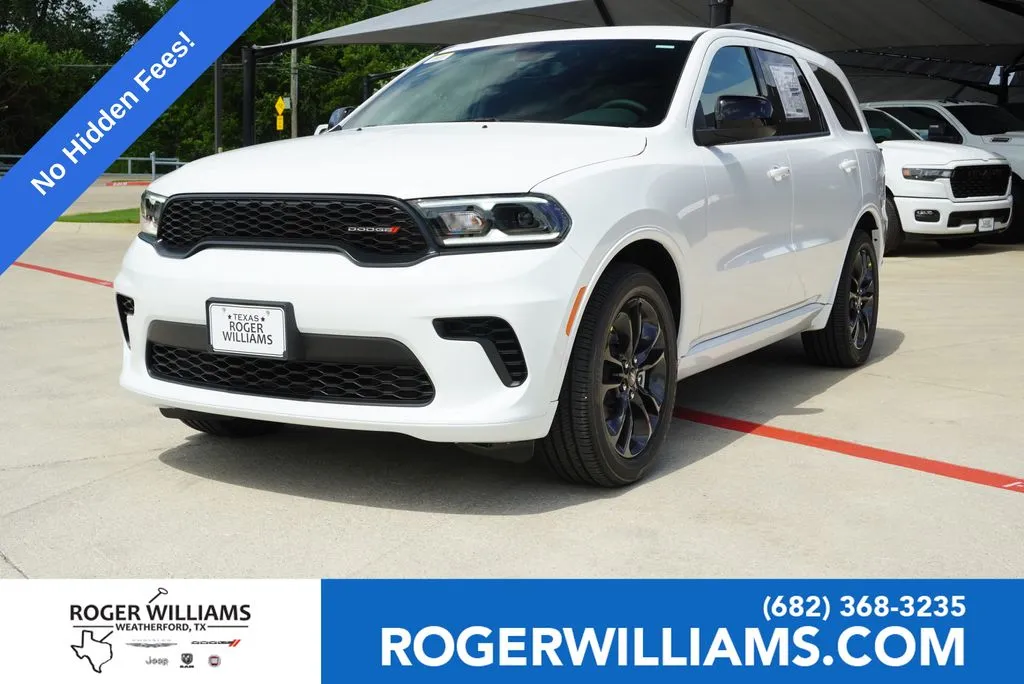 White 2026 Dodge Durango GT for sale in Weatherford, TX