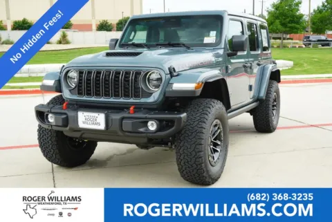 Blue 2026 Jeep Wrangler Rubicon X for sale in Weatherford, TX