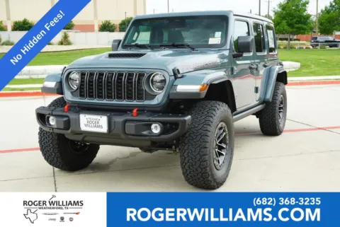 Gray 2026 Jeep Wrangler Rubicon X for sale in Weatherford, TX