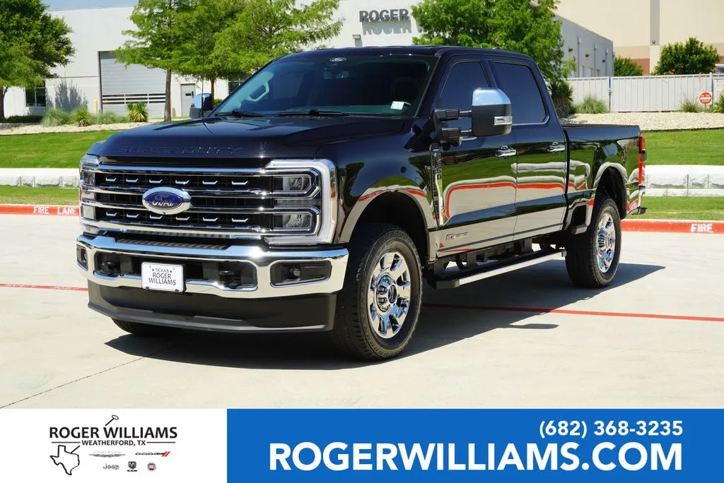 Black 2025 Ford F-250SD Lariat for sale in Weatherford, TX