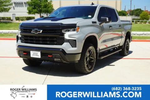 Gray 2024 Chevrolet Silverado 1500 LT Trail Boss for sale in Weatherford, TX