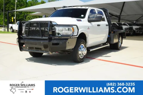 White 2024 Ram 3500 Chassis Cab Tradesman for sale in Weatherford, TX