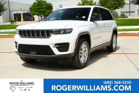 White 2025 Jeep Grand Cherokee Laredo X for sale in Weatherford, TX