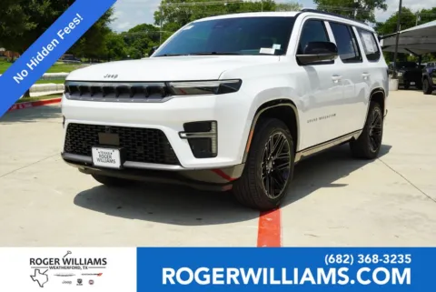 White 2026 Jeep Grand Wagoneer Limited Reserve for sale in Weatherford, TX