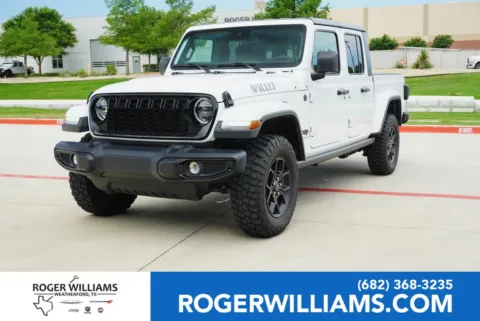 White 2025 Jeep Gladiator Willys for sale in Weatherford, TX