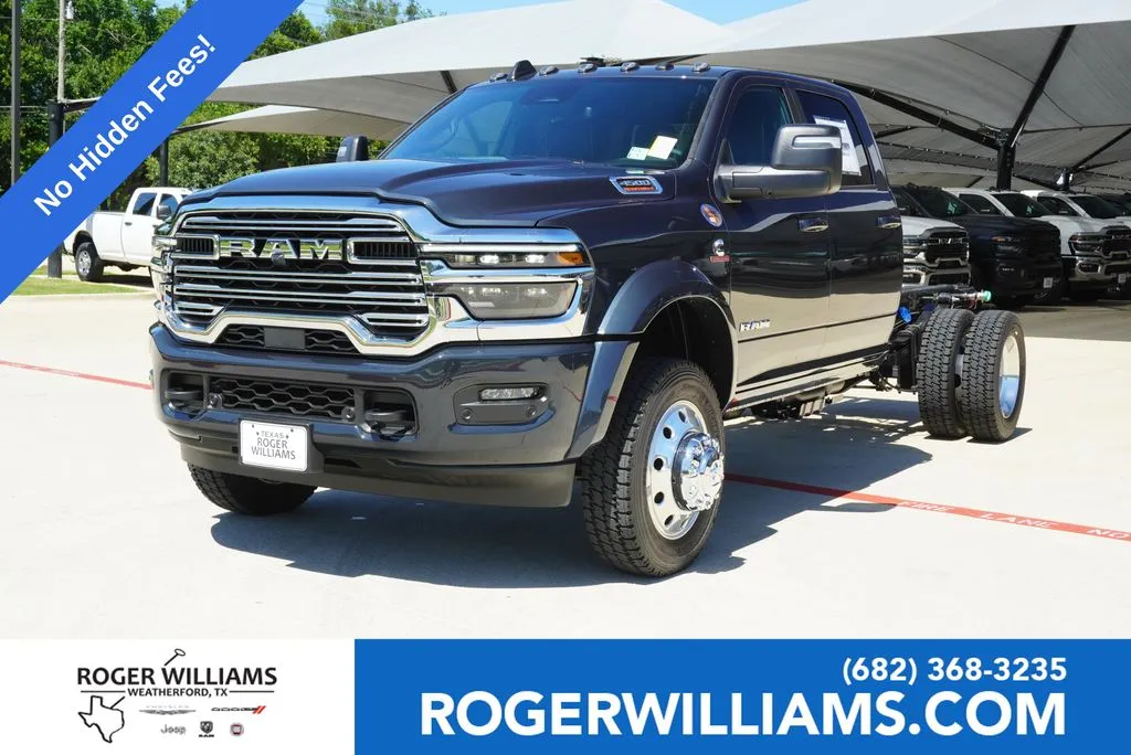 Blue 2026 Ram 4500HD Tradesman for sale in Weatherford, TX