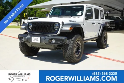 White 2026 Jeep Wrangler Willys for sale in Weatherford, TX