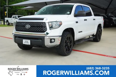 White 2019 Toyota Tundra SR5 for sale in Weatherford, TX