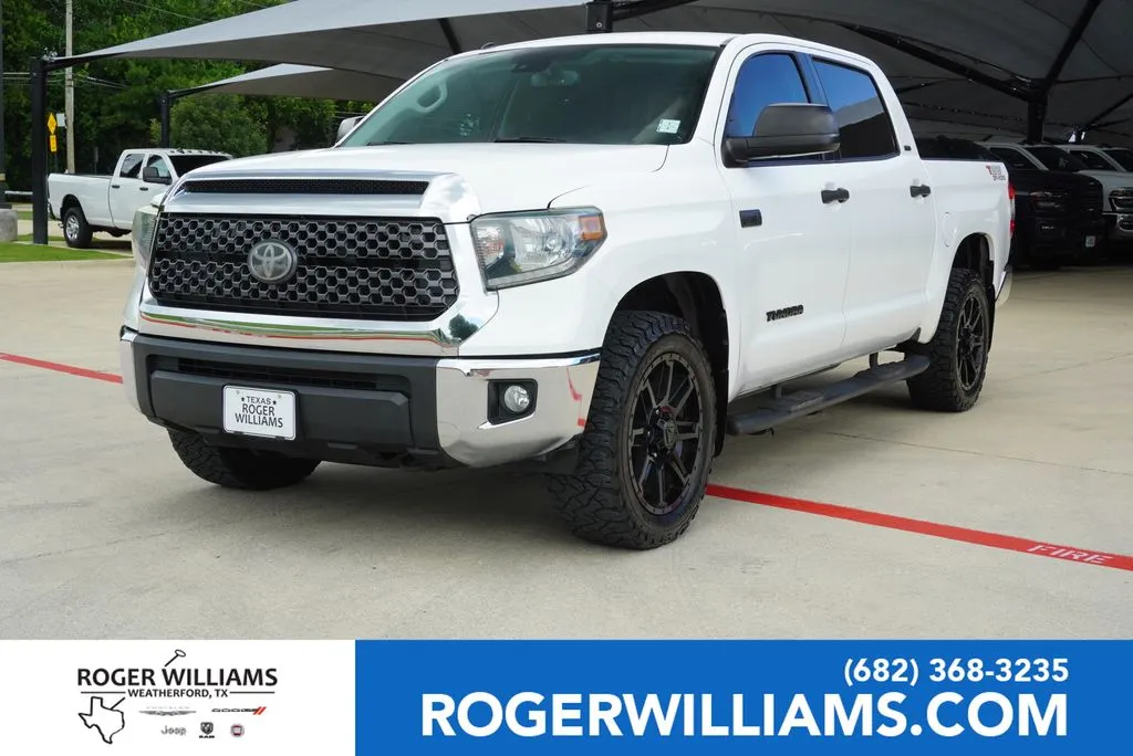 White 2019 Toyota Tundra SR5 for sale in Weatherford, TX