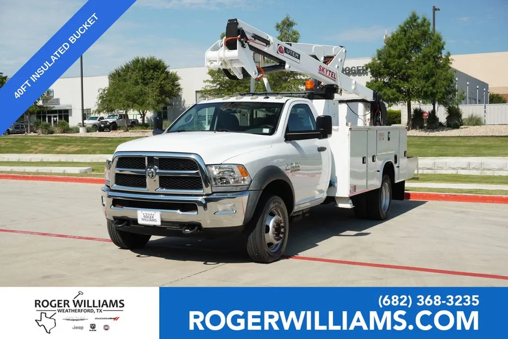 White 2015 Ram 5500 SLT for sale in Weatherford, TX