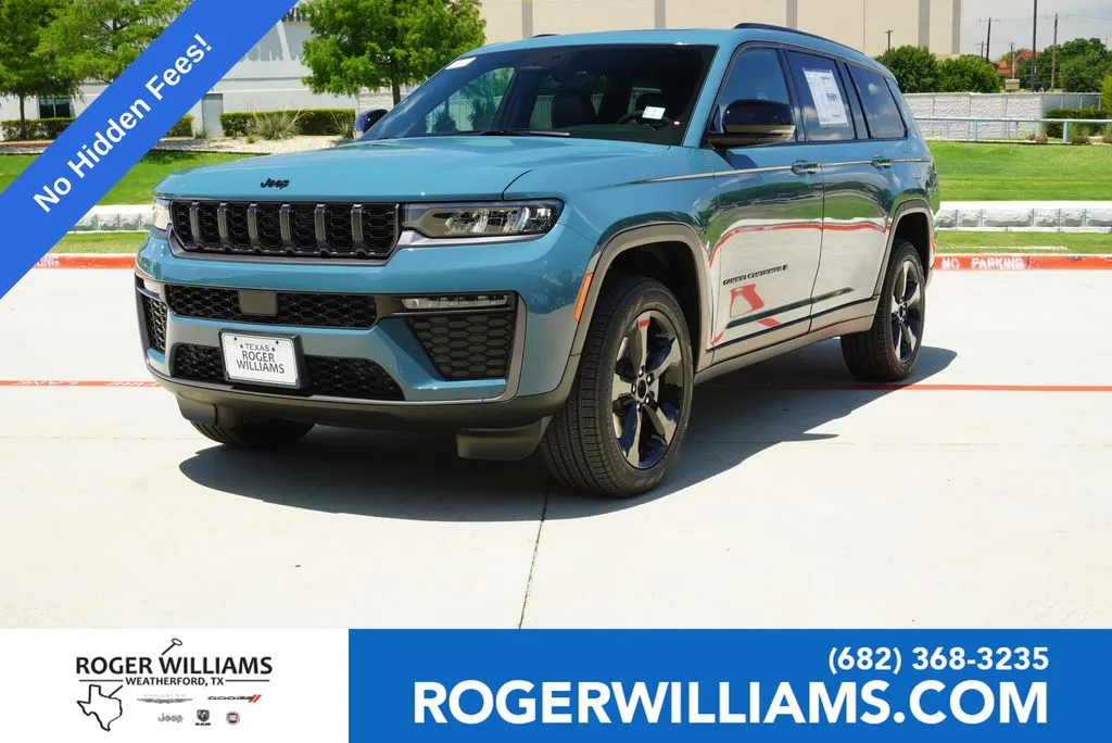 Blue 2026 Jeep Grand Cherokee L Limited for sale in Weatherford, TX