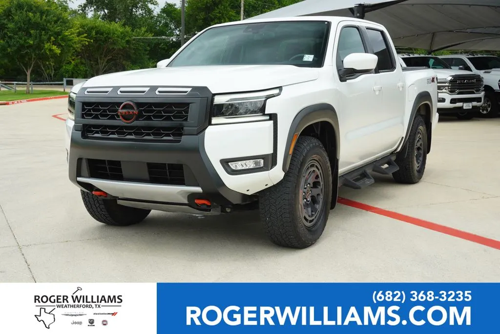 White 2025 Nissan Frontier PRO-4X for sale in Weatherford, TX