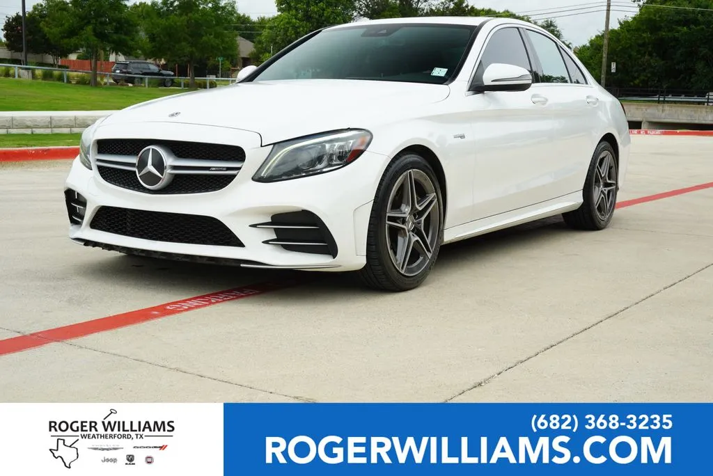 White 2020 Mercedes-Benz C-Class AMG C 43 for sale in Weatherford, TX