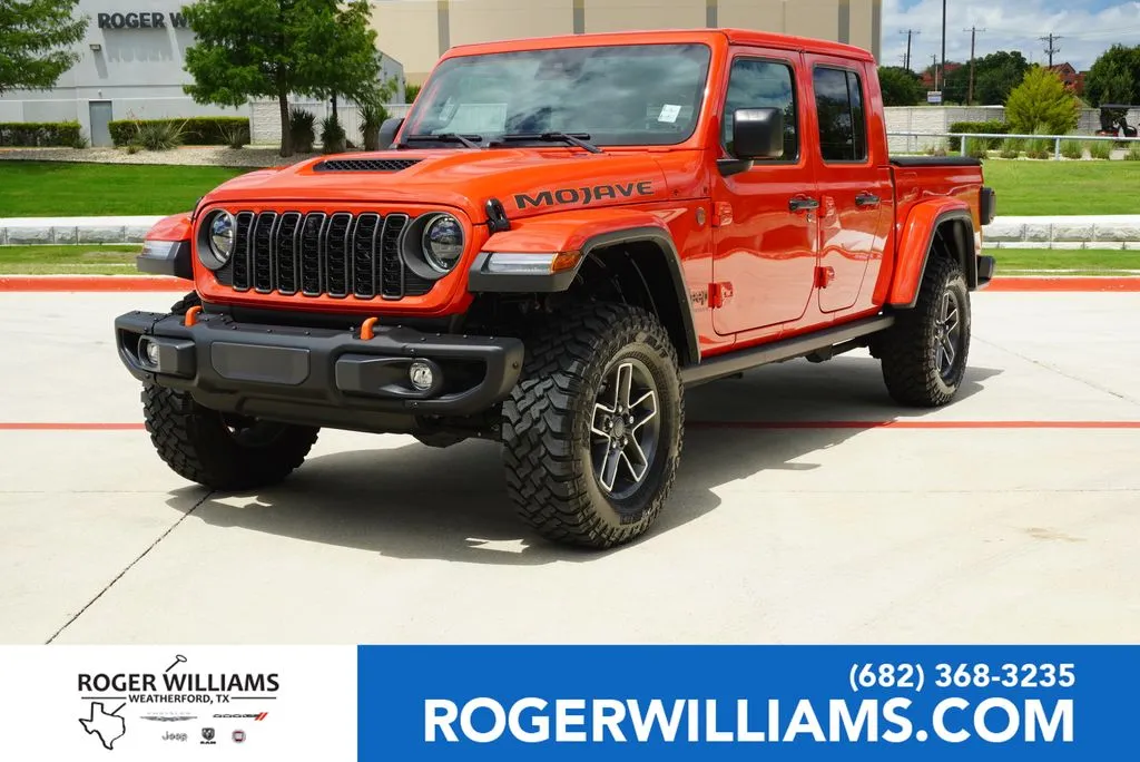 Red 2024 Jeep Gladiator Mojave for sale in Weatherford, TX