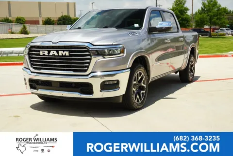 Silver 2025 Ram 1500 Laramie for sale in Weatherford, TX