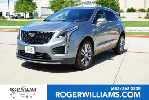 Silver 2024 Cadillac XT5 Premium Luxury for sale in Weatherford, TX