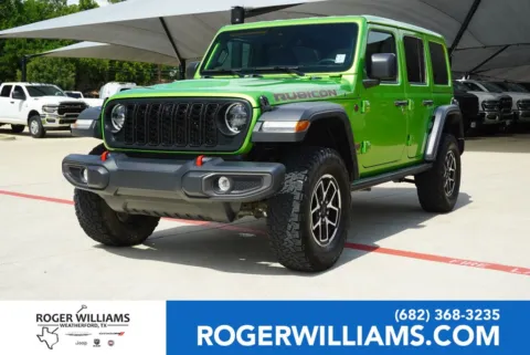 Green 2025 Jeep Wrangler Rubicon for sale in Weatherford, TX