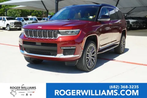Red 2024 Jeep Grand Cherokee L Summit for sale in Weatherford, TX