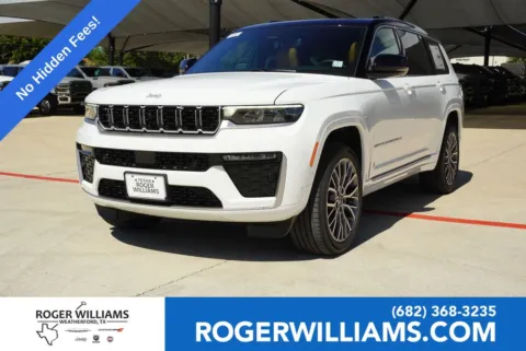 White 2026 Jeep Grand Cherokee L Summit for sale in Weatherford, TX