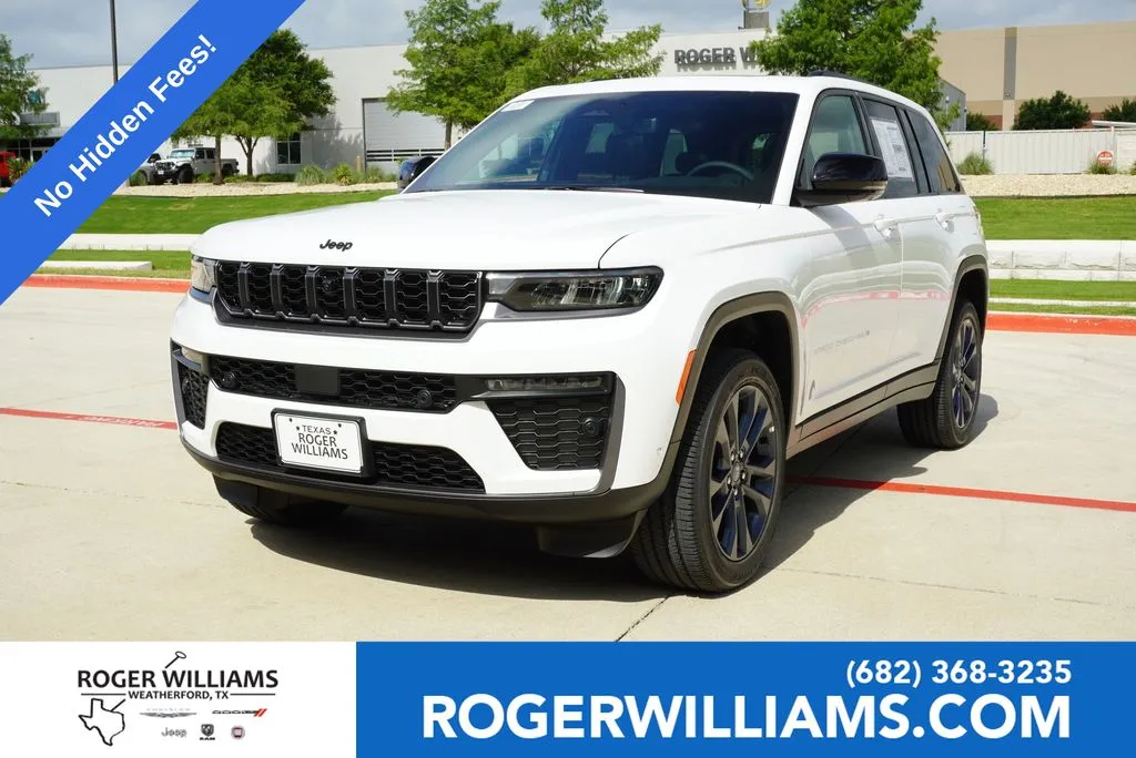 White 2026 Jeep Grand Cherokee Limited for sale in Weatherford, TX