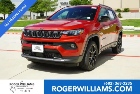 Red 2026 Jeep Compass Latitude for sale in Weatherford, TX